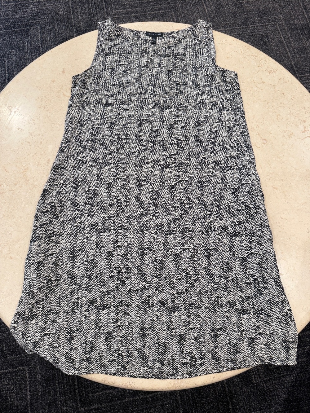 Eileen Fisher Sleeveless Silk Dress with Pockets